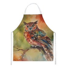 Load image into Gallery viewer, Elf Owl Apron – Artist-Designed Kitchen, BBQ &amp; Craft Apron