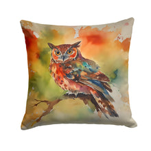 Load image into Gallery viewer, Elf Owl Throw Pillow - 14x14 Decorative Pillow – Art for Your Home &amp; Patio