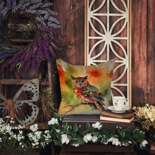 Load image into Gallery viewer, Elf Owl Throw Pillow