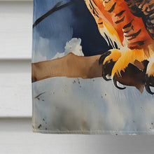 Load image into Gallery viewer, Eurasian Eagle Owl House Flag