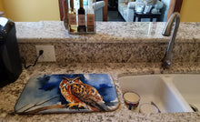 Load image into Gallery viewer, Eurasian Eagle Owl Dish Drying Mat