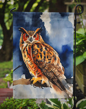 Load image into Gallery viewer, Eurasian Eagle Owl Garden Flag – Outdoor Decorative Yard Flag