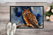 Load image into Gallery viewer, Eurasian Eagle Owl Doormat-24x36 Indoor / Outdoor Rug | Made in USA