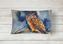 Load image into Gallery viewer, Eurasian Eagle Owl Throw Pillow