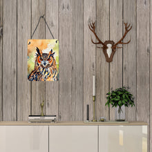 Load image into Gallery viewer, Eurasian Eagle Owl Wall or Door Hanging Prints