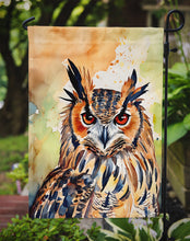 Load image into Gallery viewer, Eurasian Eagle Owl Garden Flag – Outdoor Decorative Yard Flag
