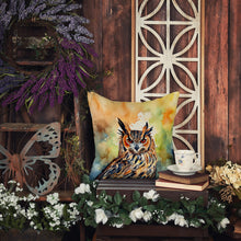Load image into Gallery viewer, Eurasian Eagle Owl Throw Pillow