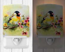 Load image into Gallery viewer, Goldfinch Ceramic Night Light