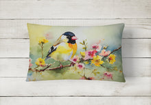 Load image into Gallery viewer, Goldfinch Throw Pillow