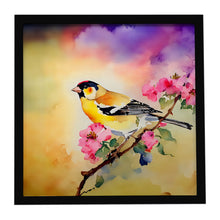 Load image into Gallery viewer, Goldfinch Framed Metal Print