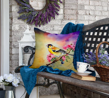 Load image into Gallery viewer, Goldfinch Throw Pillow