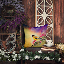 Load image into Gallery viewer, Goldfinch Throw Pillow