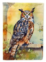 Load image into Gallery viewer, Great Horned Owl House Flag