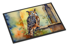 Load image into Gallery viewer, Great Horned Owl Doormat-24x36 Indoor / Outdoor Rug | Made in USA