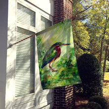 Load image into Gallery viewer, Green Heron House Flag
