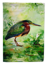 Load image into Gallery viewer, Green Heron House Flag