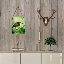 Load image into Gallery viewer, Green Heron Wall or Door Hanging Prints