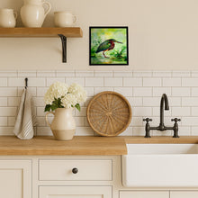 Load image into Gallery viewer, Green Heron Framed Metal Print