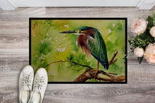 Load image into Gallery viewer, Green Heron Doormat-24x36 Indoor / Outdoor Rug | Made in USA