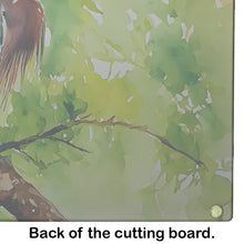 Load image into Gallery viewer, Green Heron Glass Cutting Boards – Durable, Decorative Kitchen Art
