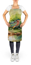 Load image into Gallery viewer, Green Heron Apron – Artist-Designed Kitchen, BBQ &amp; Craft Apron