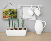 Load image into Gallery viewer, Green Heron Wall or Door Hanging Prints