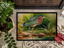 Load image into Gallery viewer, Green Heron Doormat-24x36 Indoor / Outdoor Rug | Made in USA