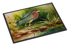 Load image into Gallery viewer, Green Heron Doormat - 18X27 Indoor / Outdoor Rug | Made in USA