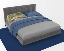 Load image into Gallery viewer, Green Heron Standard Pillowcase – Artistic Decorative Front, White Back