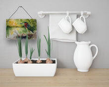 Load image into Gallery viewer, Green Heron Wall or Door Hanging Prints