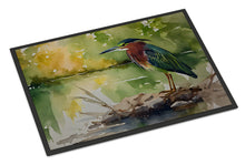 Load image into Gallery viewer, Green Heron Doormat - 18X27 Indoor / Outdoor Rug | Made in USA