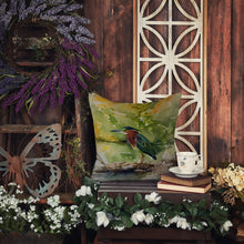 Load image into Gallery viewer, Green Heron Throw Pillow