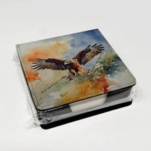 Load image into Gallery viewer, Hawk PU Leather Note Paper Holder