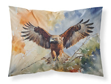 Load image into Gallery viewer, Hawk Standard Pillowcase – Artistic Decorative Front, White Back