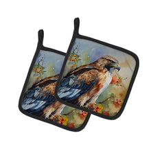 Load image into Gallery viewer, Hawk Pot Holders - Set of 2 Decorative Kitchen Helpers | Made in the USA