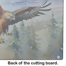 Load image into Gallery viewer, Hawk Glass Cutting Boards – Durable, Decorative Kitchen Art