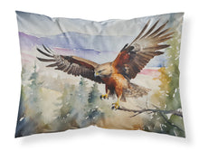 Load image into Gallery viewer, Hawk Standard Pillowcase – Artistic Decorative Front, White Back