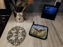 Load image into Gallery viewer, Hawk Pot Holders - Set of 2 Decorative Kitchen Helpers | Made in the USA
