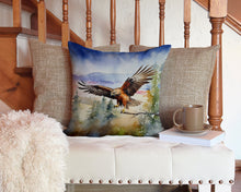 Load image into Gallery viewer, Hawk Throw Pillow - 14x14 Decorative Pillow – Art for Your Home &amp; Patio