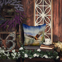Load image into Gallery viewer, Hawk Throw Pillow