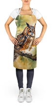 Load image into Gallery viewer, Long-Eared Owl Apron – Artist-Designed Kitchen, BBQ &amp; Craft Apron