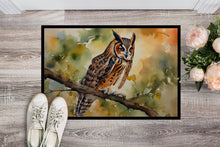 Load image into Gallery viewer, Long-Eared Owl Doormat-24x36 Indoor / Outdoor Rug | Made in USA