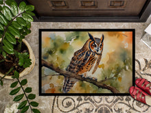 Load image into Gallery viewer, Long-Eared Owl Doormat-24x36 Indoor / Outdoor Rug | Made in USA