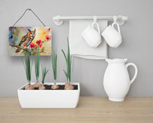 Load image into Gallery viewer, Long-Eared Owl Wall or Door Hanging Prints
