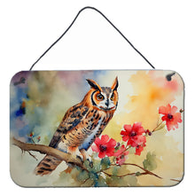 Load image into Gallery viewer, Long-Eared Owl Wall or Door Hanging Prints