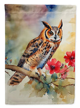 Load image into Gallery viewer, Long-Eared Owl Garden Flag – Outdoor Decorative Yard Flag