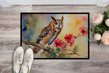 Load image into Gallery viewer, Long-Eared Owl Doormat - 18X27 Indoor / Outdoor Rug | Made in USA