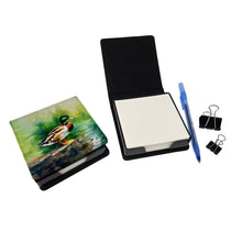 Load image into Gallery viewer, Mallard PU Leather Note Paper Holder