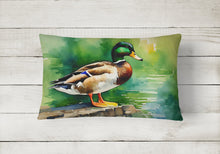 Load image into Gallery viewer, Mallard Throw Pillow