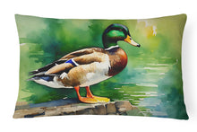 Load image into Gallery viewer, Mallard Throw Pillow